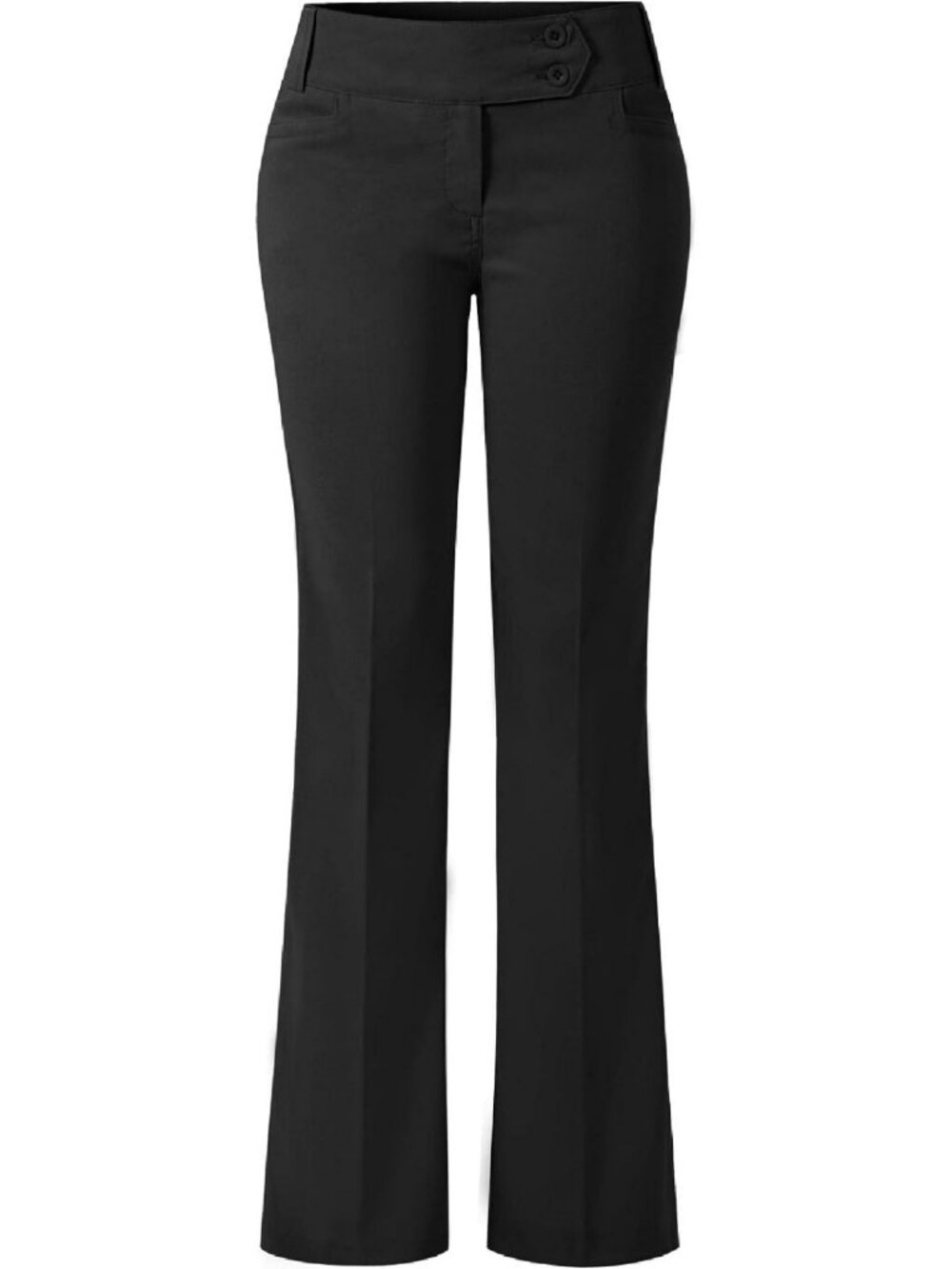 Chic Women's Bootcut Dress Pants | Stretchy Work Slacks for Office Wear